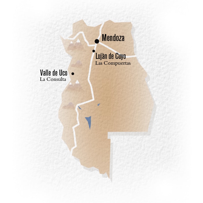 Map Mendoza